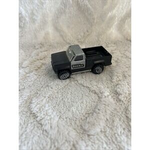 Vintage 1978 Tonka Truck Pickup Made In USA Black And Silver.‎ Plastic And Metal